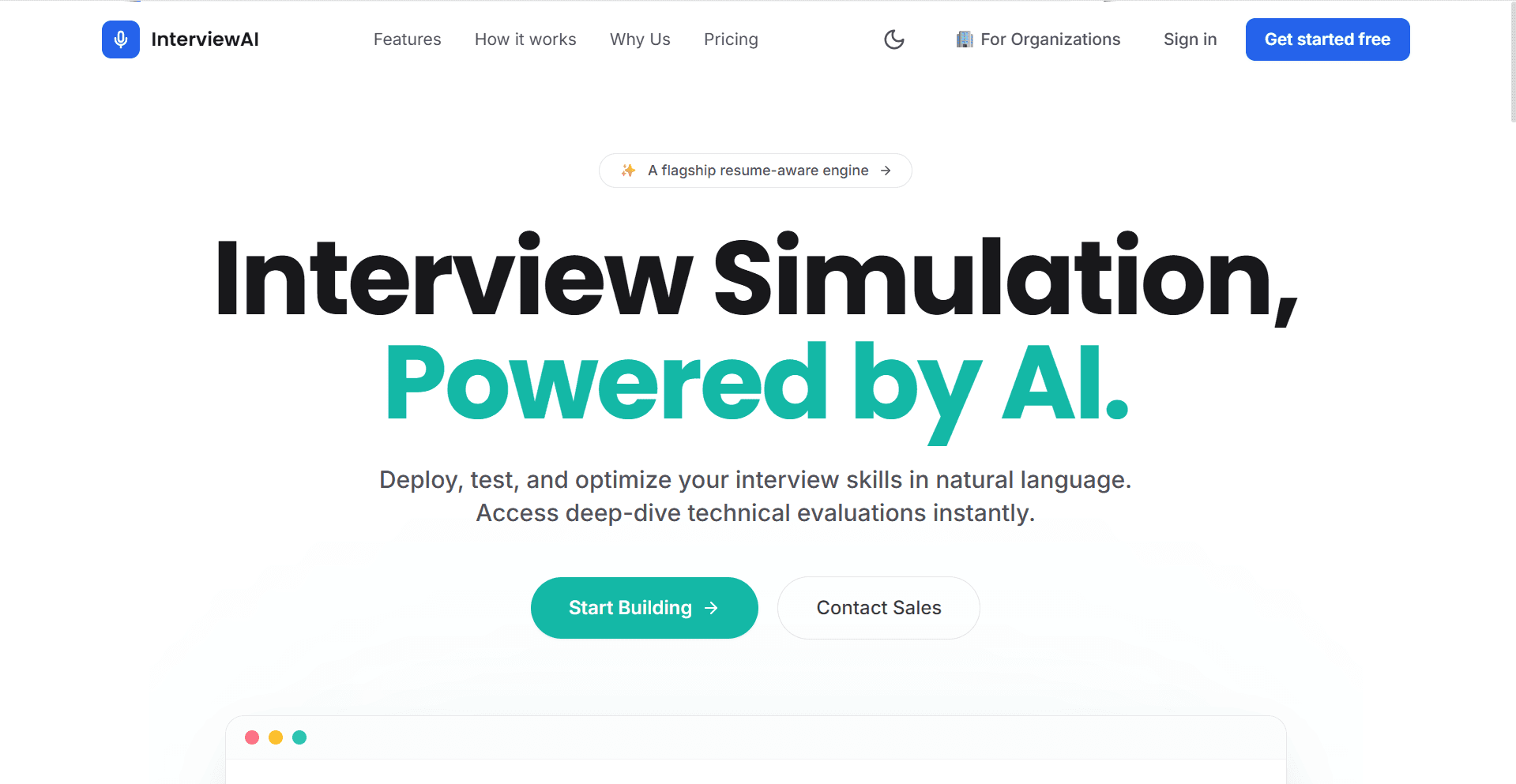 IntervuSetu Homepage