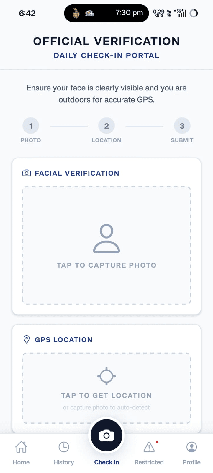 Mobile App Screen 4